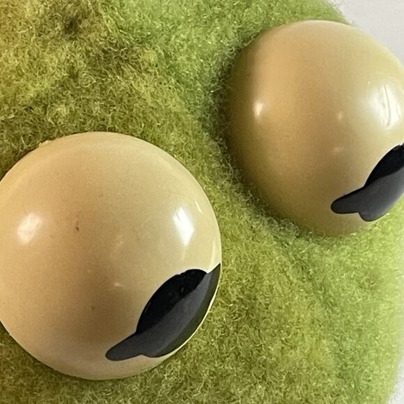 Kermit The Frog Muppet Babies Hasbro Softies Vtg 1983 Stuffed Plush Doll 13 in - Picture 5 of 8